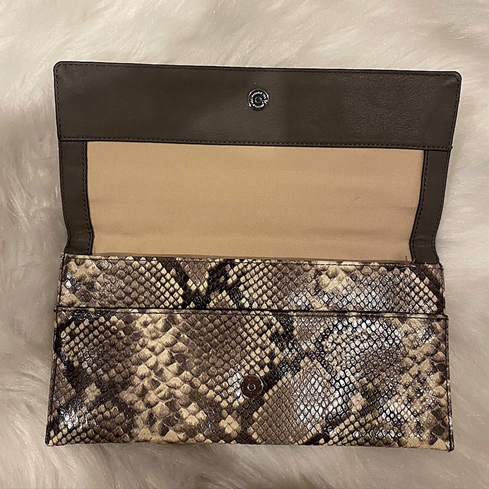 *Banana Republic* Snake Skin Clutch